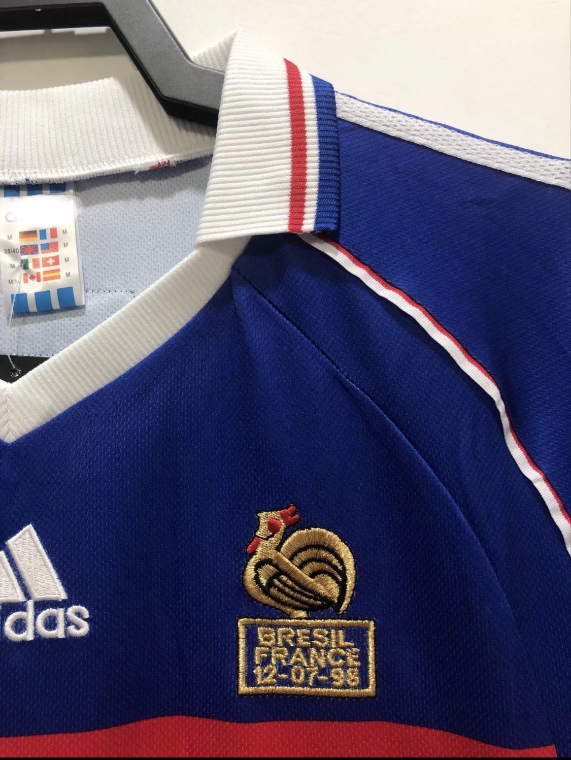 CAMISETA FRANCIA FINAL CM 1998